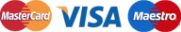 Mastercard - Visa - Maestro